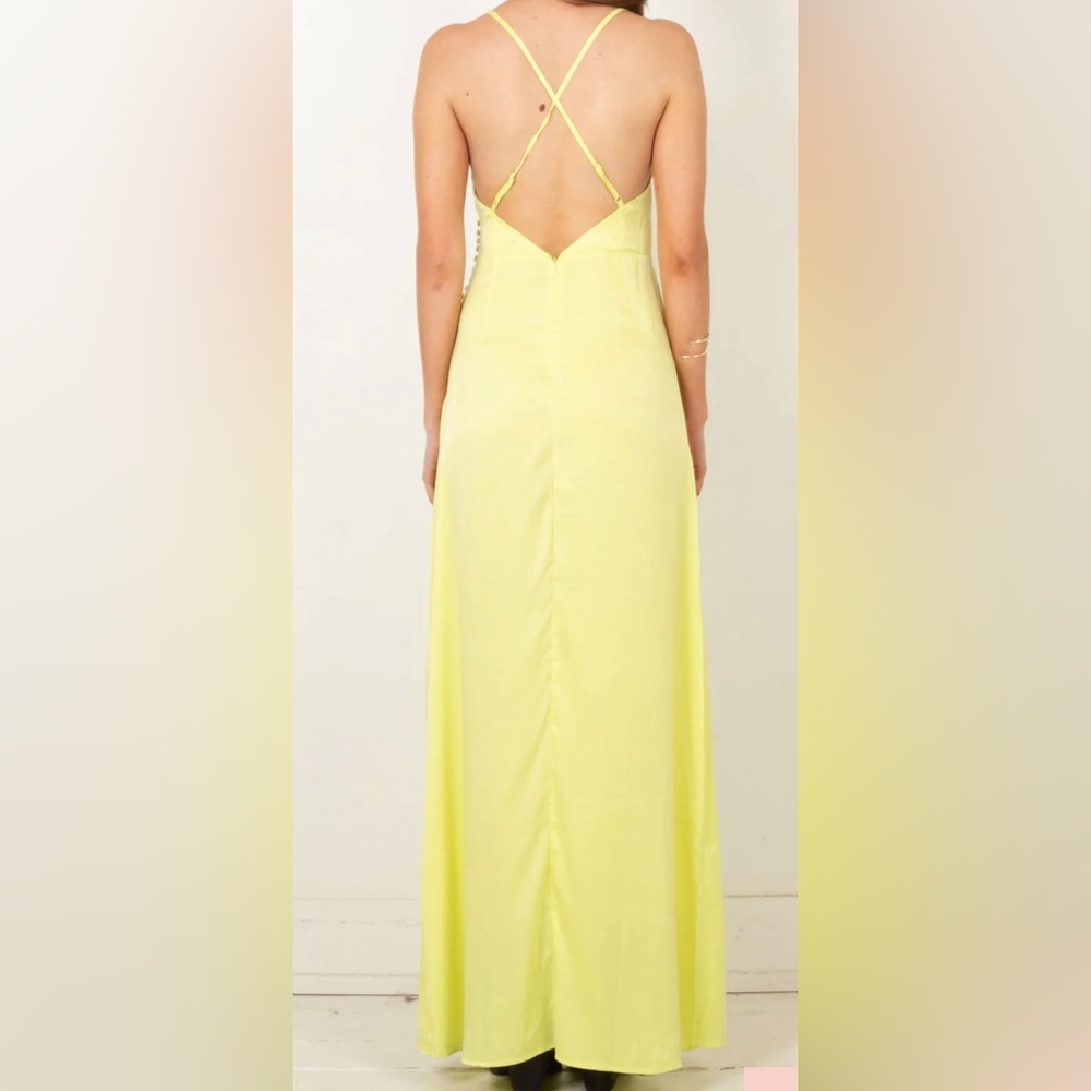 ANIMARI
JORDAN MAXI DRESS - LIME - Picture 5 of 11